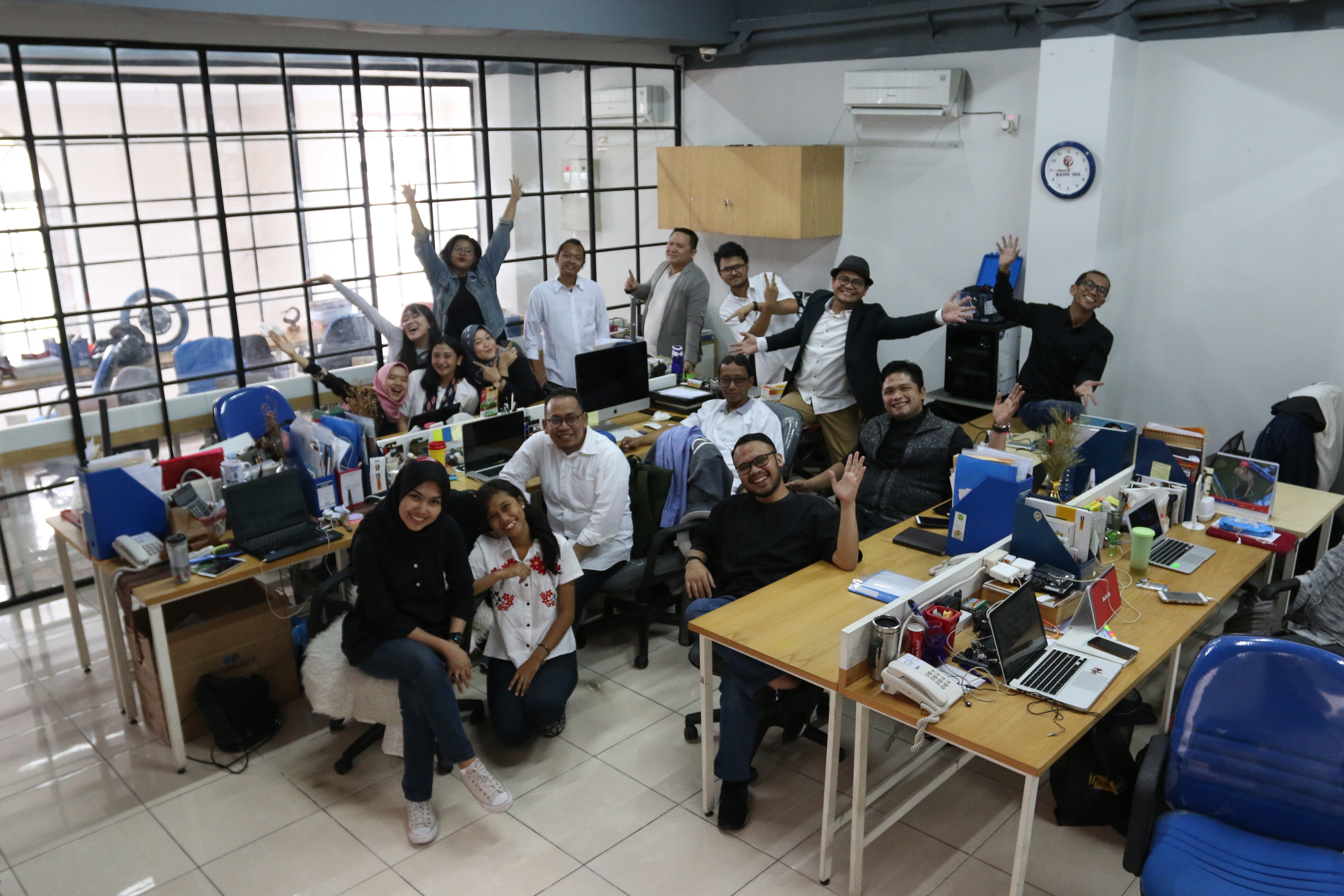 Imogen Indonesia Team, New office, New Spirit